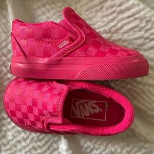 Kids SIZE 4 VANs shoes - Barely worn